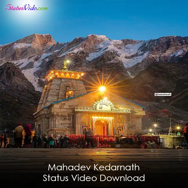 Mahadev Kedarnath Status Video Download